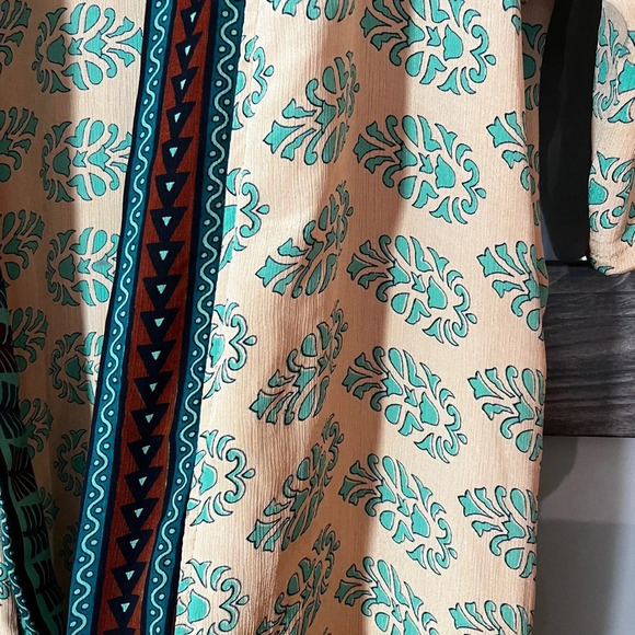 Darn Good Yarn Long-Line Open Front Duster NWOT - Picture 10 of 12